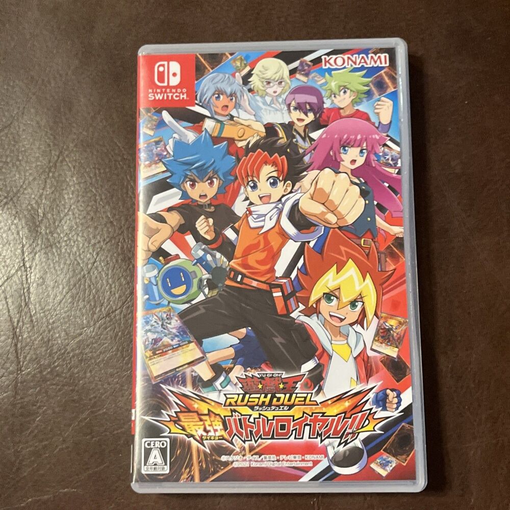 Yu-Gi-Oh! Rush Duel Nintendo Switch, 2021, Japan Import, TESTED WORKS